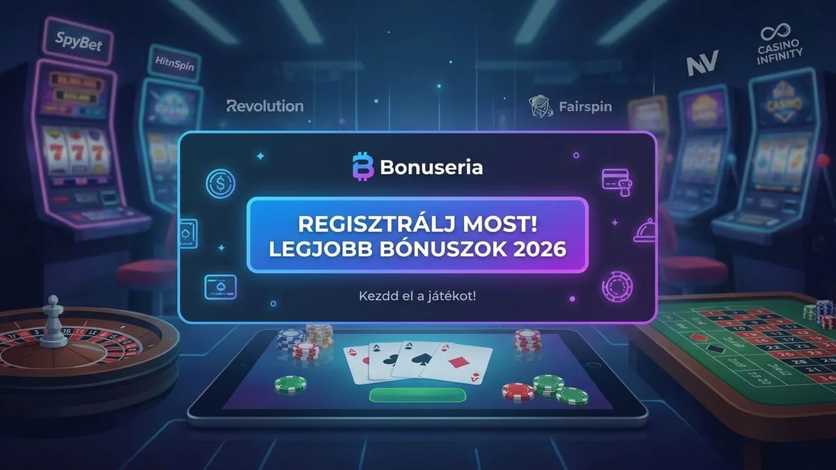 Regisztráció bónusszal